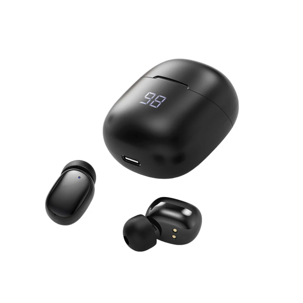 Argom SkeiPods E66 Wireless Black Earbuds - Image 2