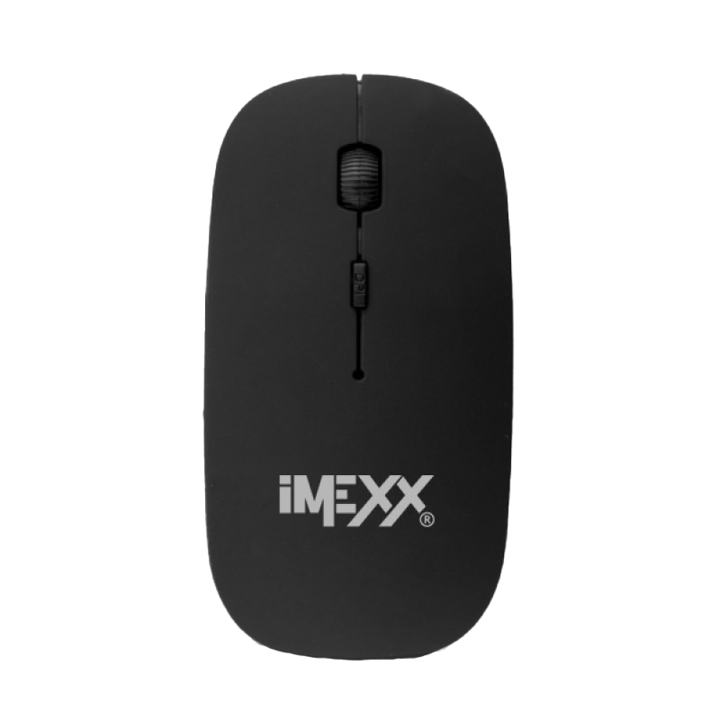 Imexx Ultra Slim Wireless Mouse - Black