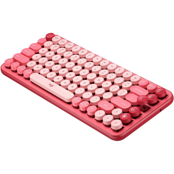 Logitech POP Keys Wireless Mechanical Keyboard - Rose