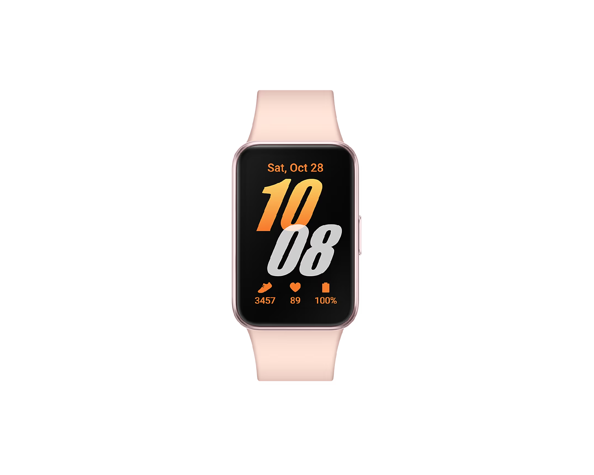 Samsung Galaxy Fit 3 Pink Gold Smartwatch - Image 3