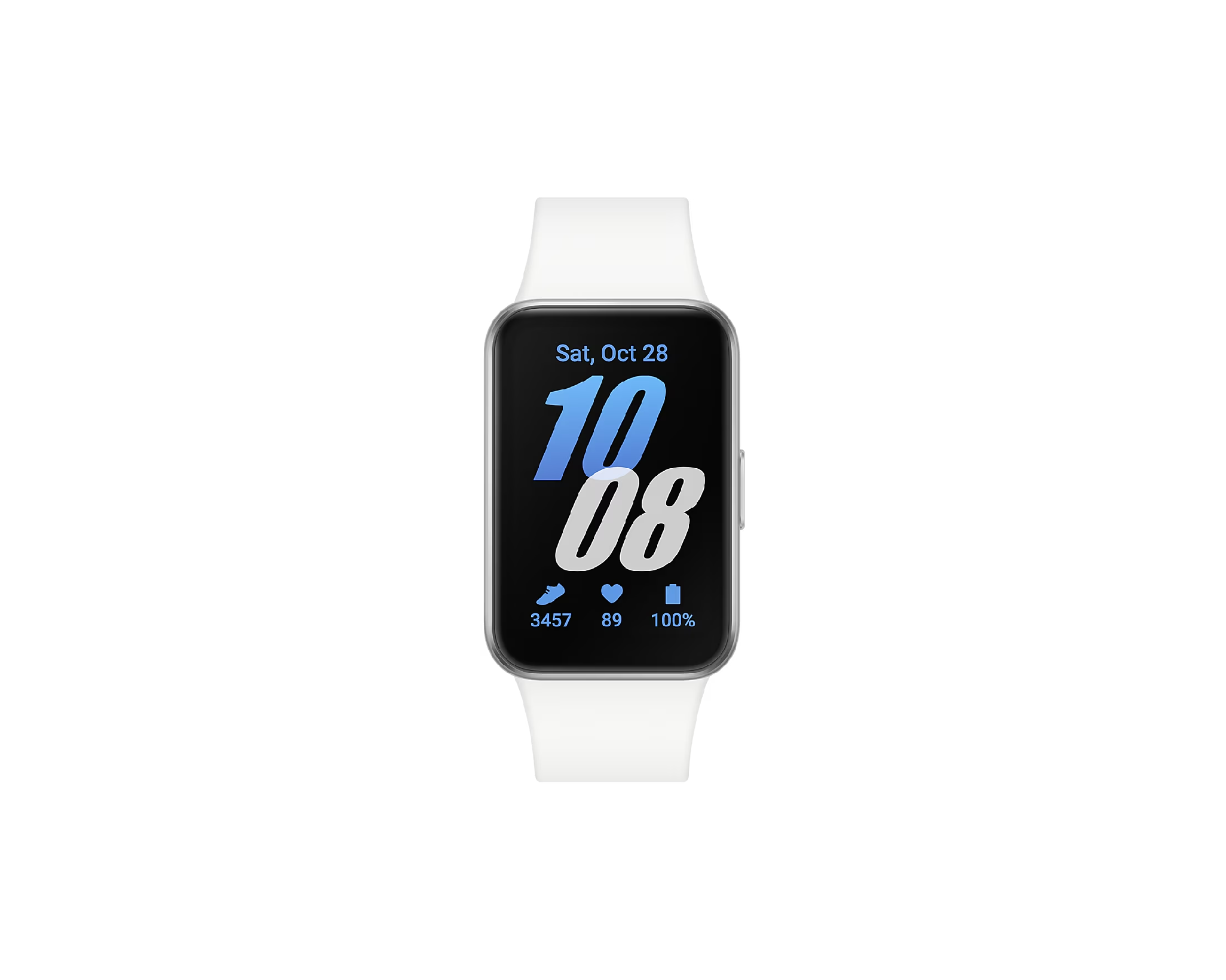 Samsung Galaxy Fit 3 Silver Smartwatch - Image 3