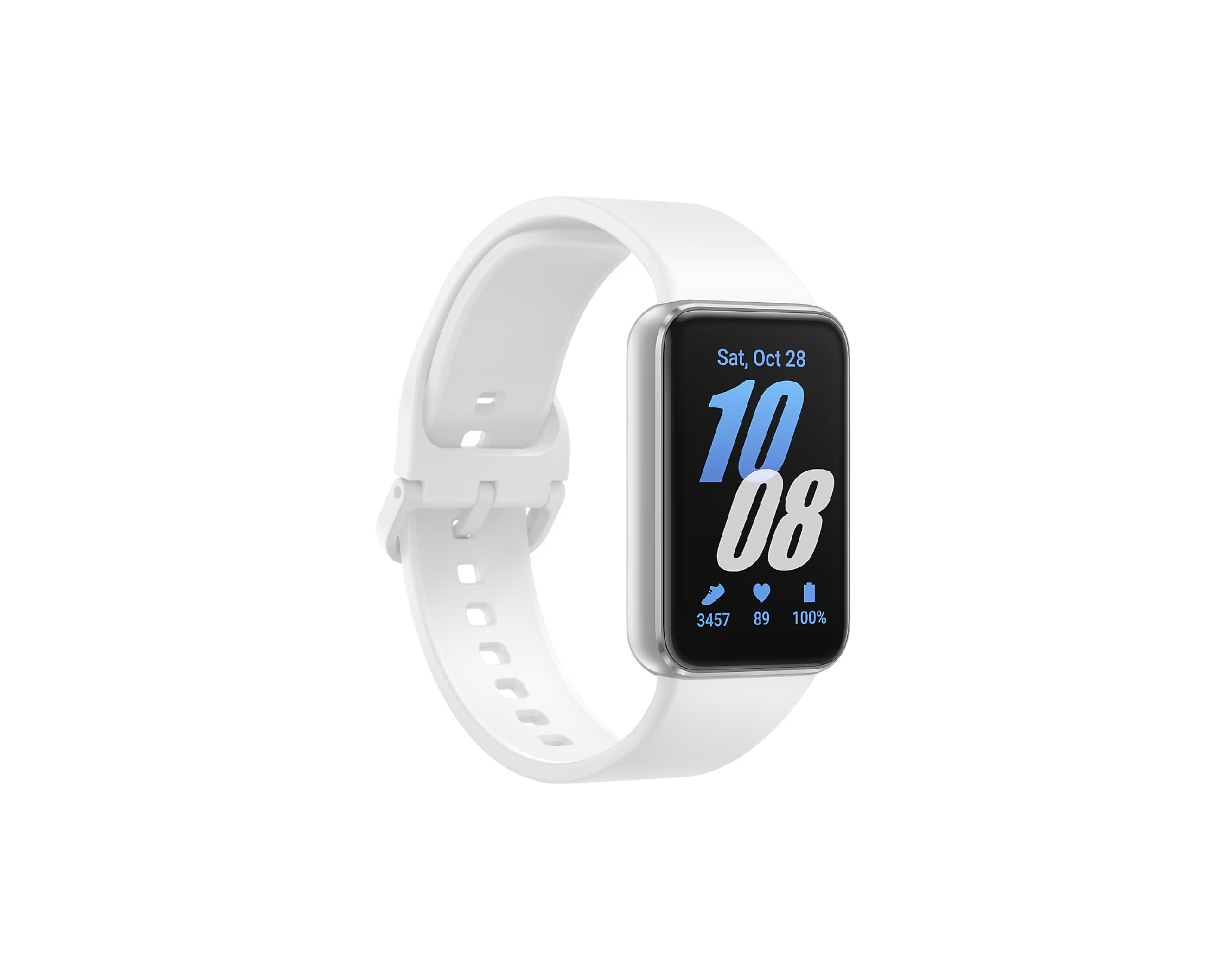 Samsung Galaxy Fit 3 Silver Smartwatch - Image 2