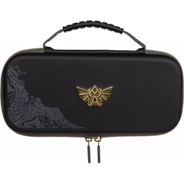 Power A Protective Case For Nintendo Switch Universal Hylian Crest - Black