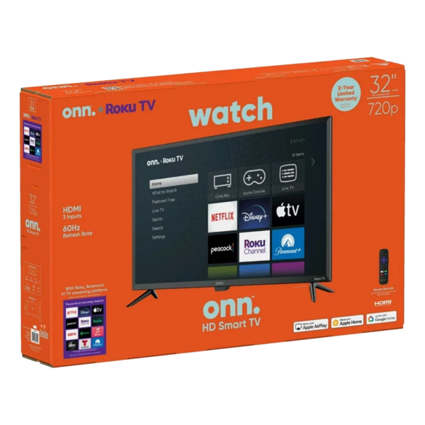 Onn 32" Class HD (720P) Smart LED TV - Image 3