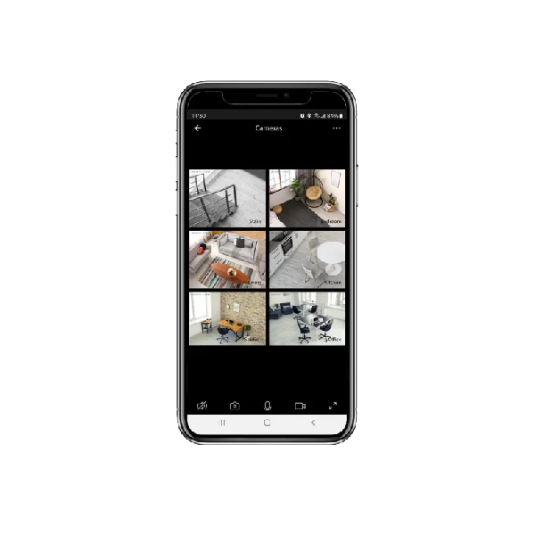 Unno Tekno Cam6 Smart Indoor Pan & Tilt WiFi Camera – CM1406WT - Image 3