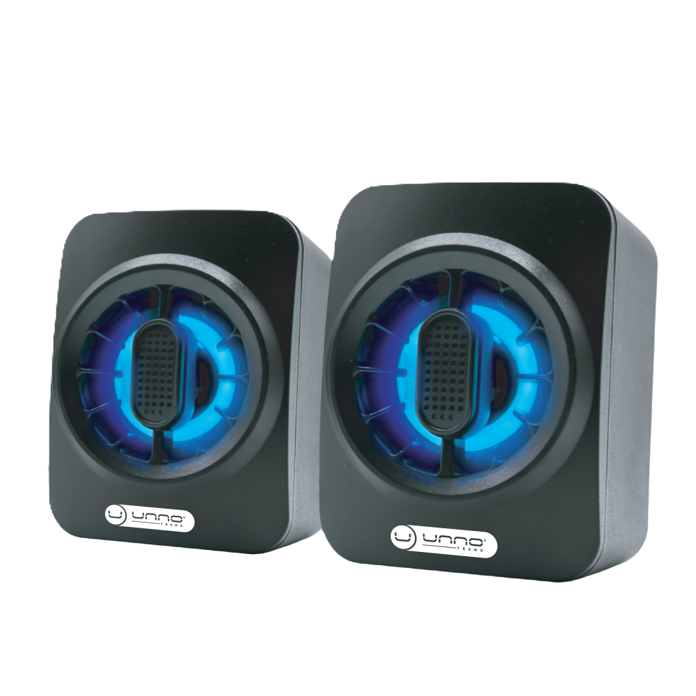 Unno Tekno Desktop Speakers USB 2.0
