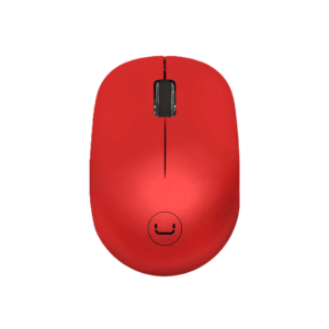 Unno Tekno Curve Wireless Mouse Red
