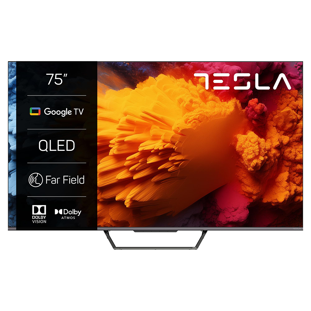 Tesla 75" QLED TV – Stunning 4K Smart Display | Q75S939GUS2