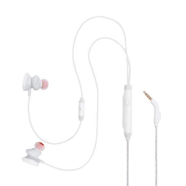 JBL Quantum 50 Wired In-Ear Gaming Headphones - White