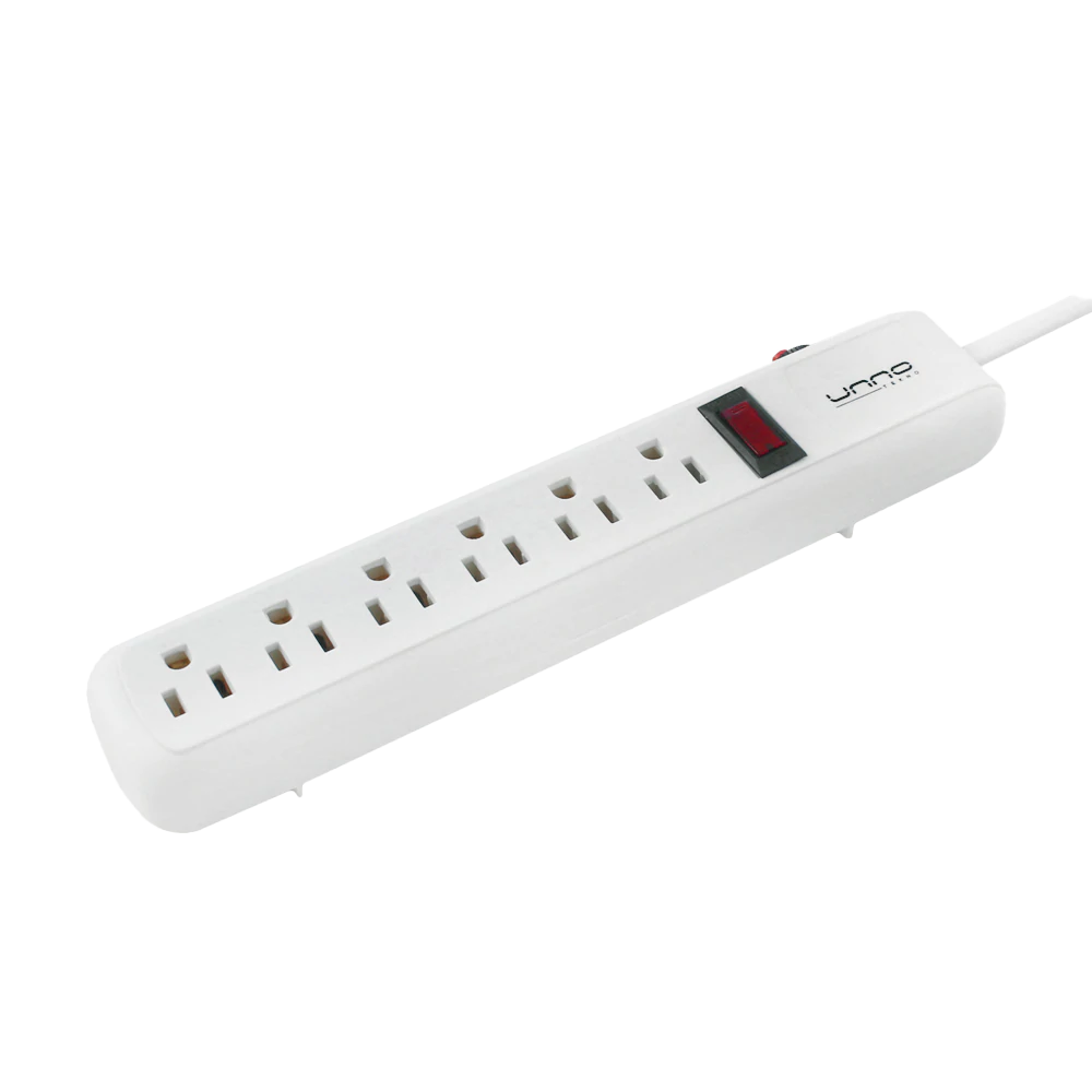 Unno Tekno 6 Outlet Power Strip