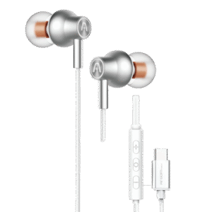 Argom Ultimate Sound Core White Wired Type-C Earphones