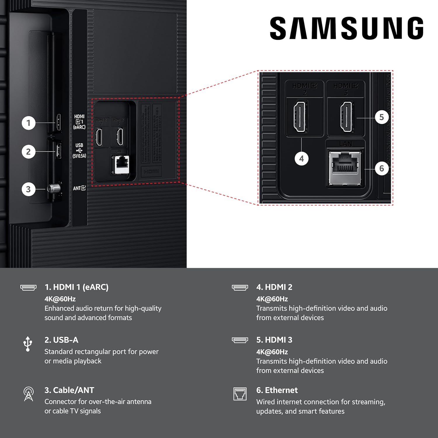 Samsung 43" Crystal UHD 4K Smart TV U8000F - Image 3