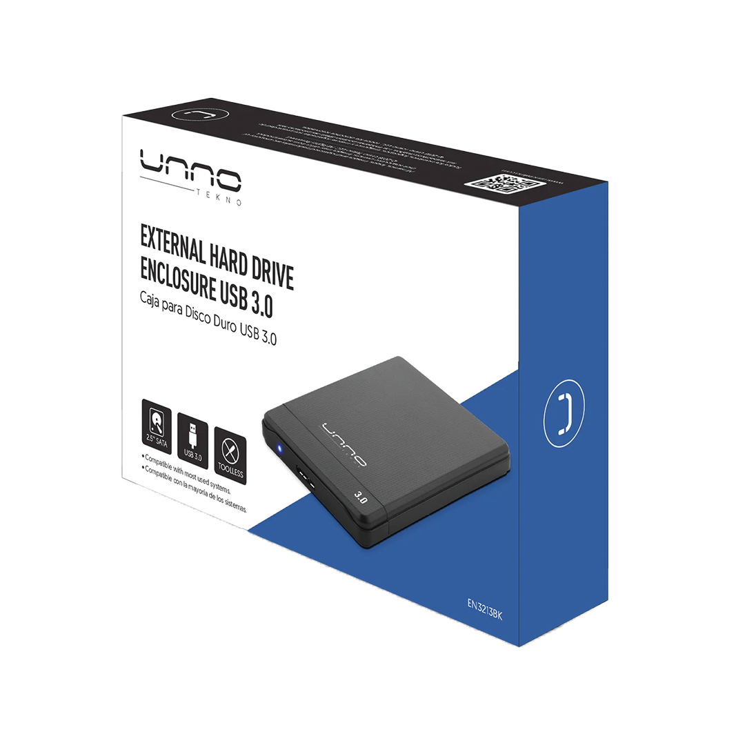 Unno Tekno Hard Drive Enclosure USB 3.0 - Image 2