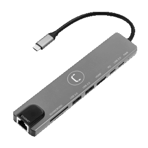 Unno Tekno 8-in-1 Type-C Hub