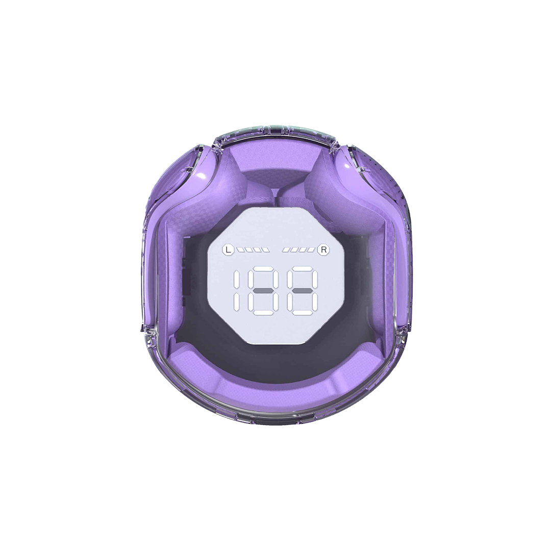 Unno Tekno Colors TWS Wireless Earbuds - Violet