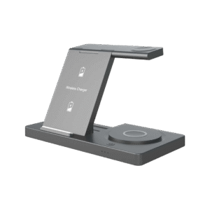 Unno Tekno ChargePro 3-IN-1 Wireless Charging Station | 15W
