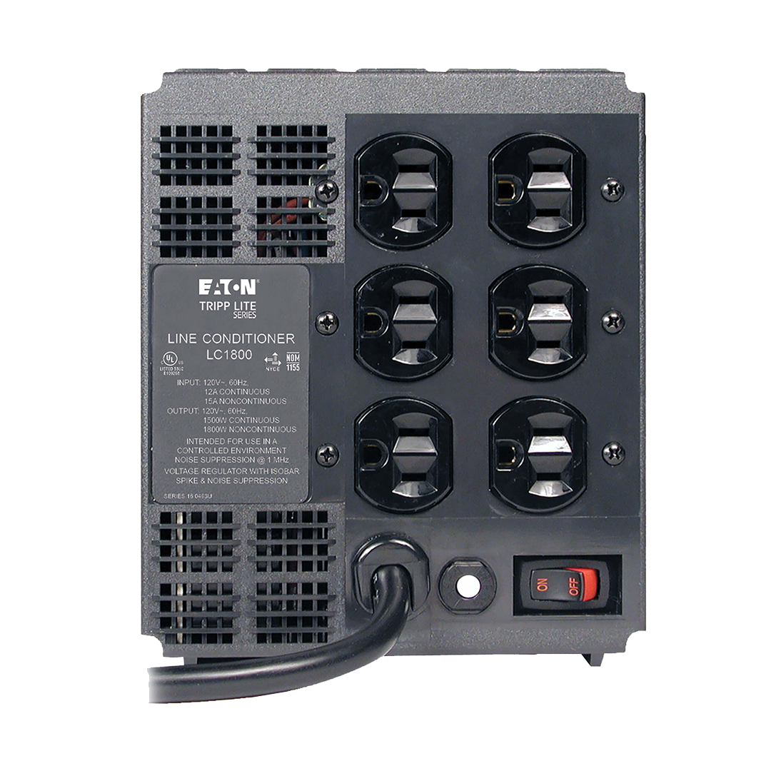 Tripp Lite 1800W 120V Power Conditioner with Automatic Voltage Regulation (AVR) - Image 2