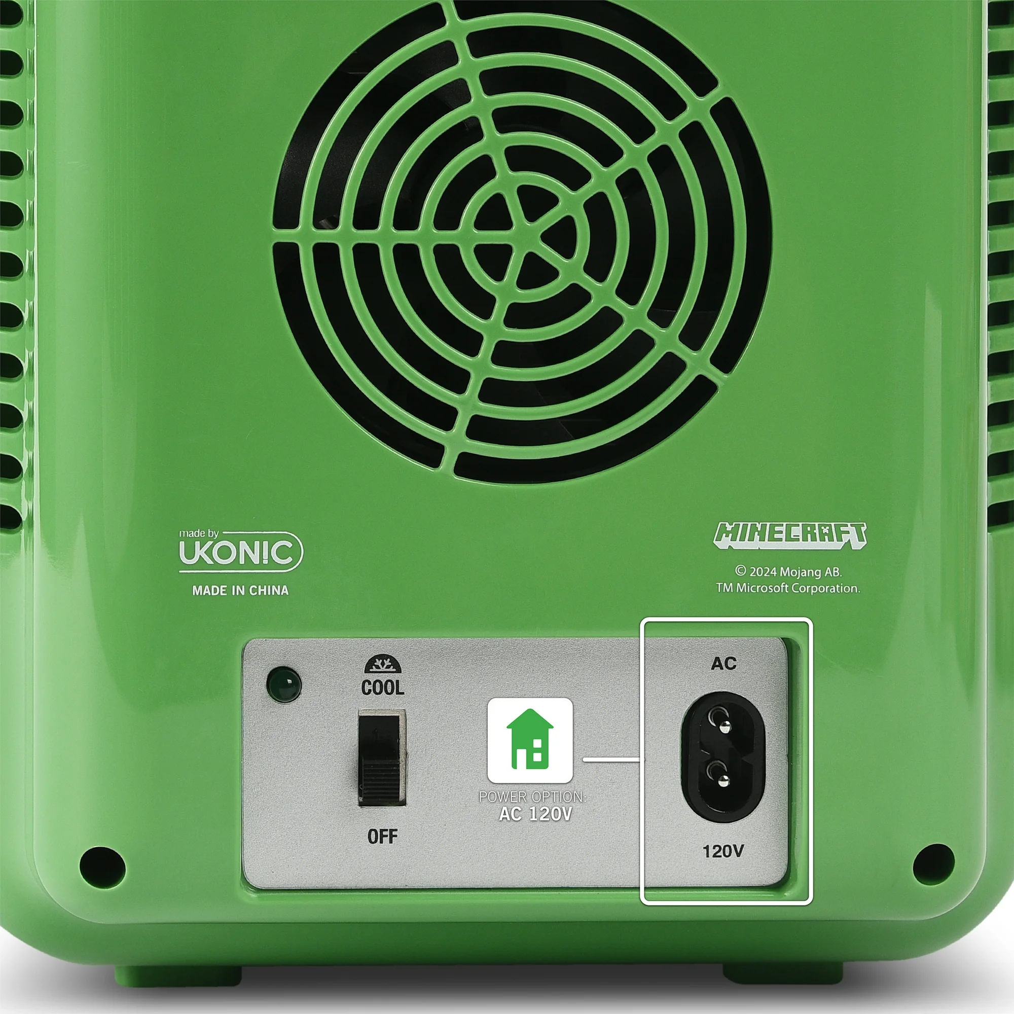Minecraft Green Mobs 6 Can Mini Fridge - Image 5