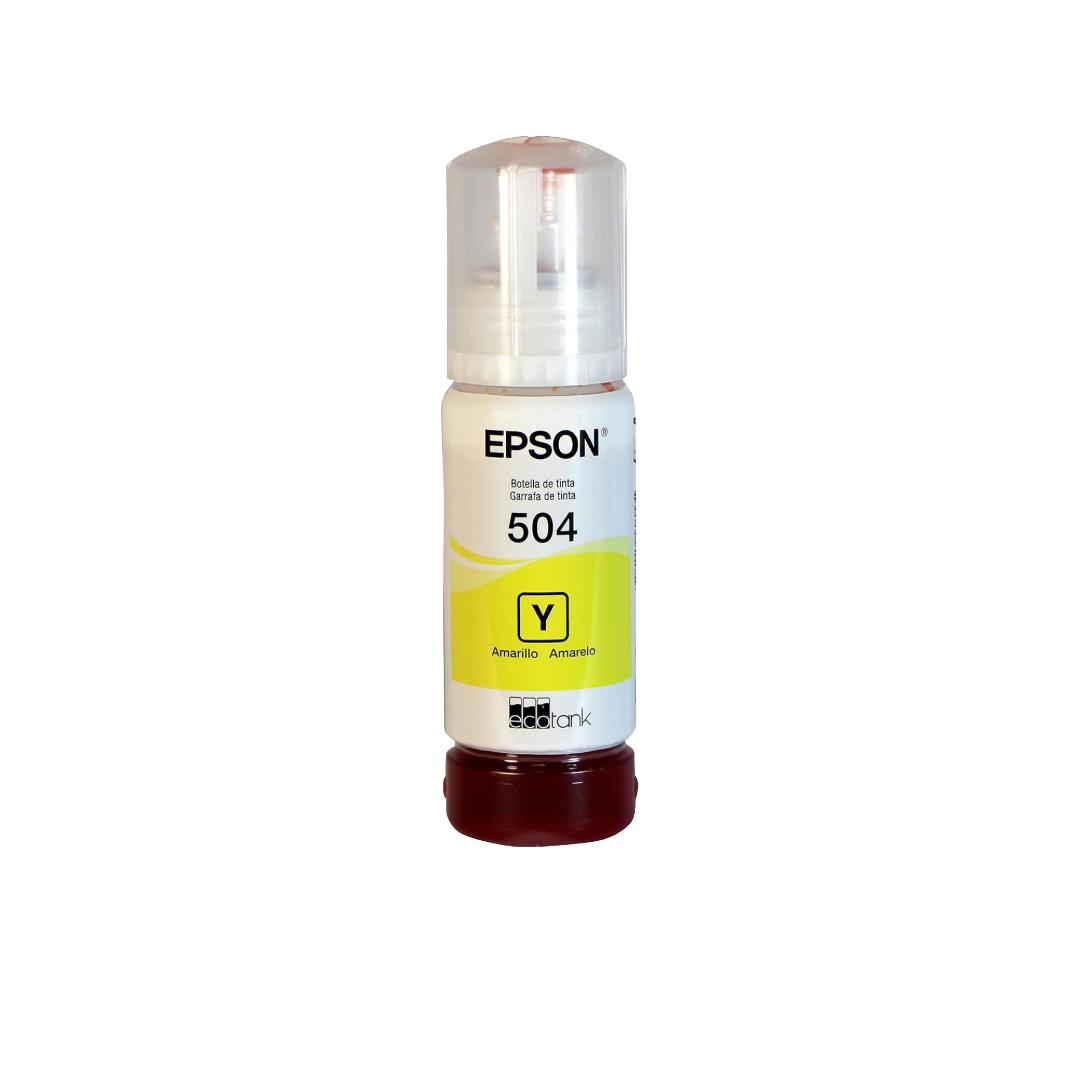 Epson EcoTank T504 Yellow Ink Bottle