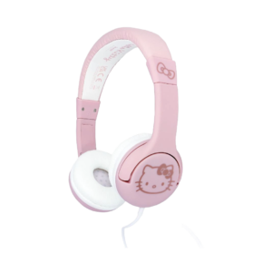 OTL Technologies Hello Kitty Kids Wired Headphones with Ears – Red & White