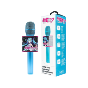 OTL Technologies HM1013 Hatsune Miku Wireless Karaoke Microphone with Built-in Speaker