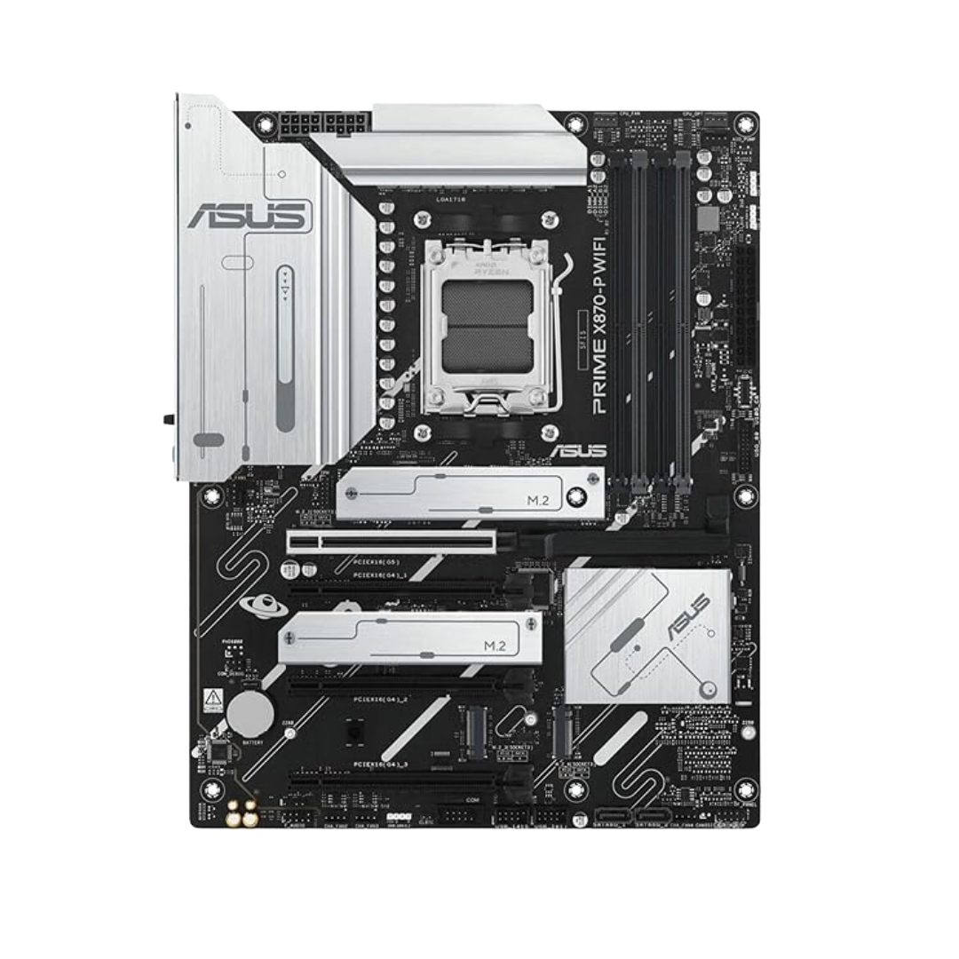 ASUS PRIME X870-P WIFI Motherboard – AMD AM5, DDR5, PCIe 5.0