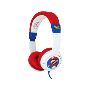 OTL Technologies SM1107 Super Mario Kids Wired Headphones – White